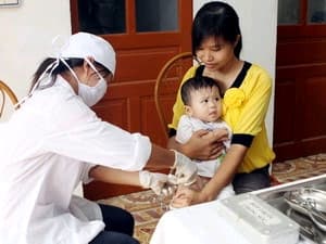 7,5 triệu trẻ em được tiêm phòng vắcxin sởi bổ sung
