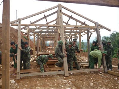 Xuân mới ở bản kiểu mẫu Tân Biên