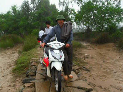 Bến đò kiểu mẫu của người cựu chiến binh
