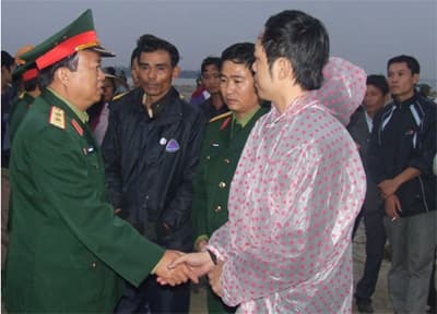 Bộ Quốc phòng hỗ trợ mỗi gia đình cán bộ, chiến sĩ và người dân bị chết  50 triệu đồng