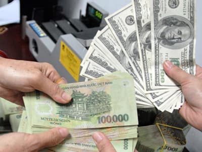 Nâng tỷ giá lên mức 20.693VND/USD