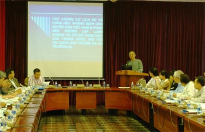 Xây dựng lòng tin để giải quyết vấn đề Biển Đông