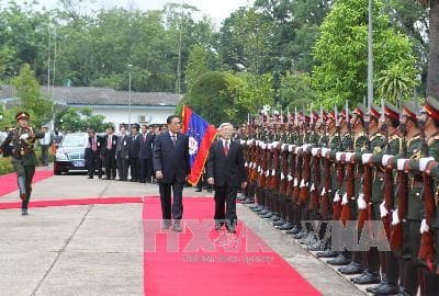 Giữ gìn và phát huy tình đoàn kết đặc biệt, đẩy mạnh hợp tác toàn diện Việt - Lào