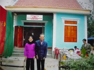 Những căn nhà ấm tình quân dân