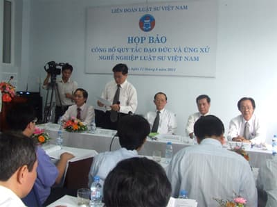 Công bố Quy tắc đạo đức và ứng xử nghề nghiệp luật sư