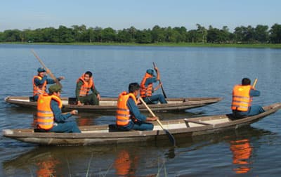 Tập huấn PCLB – TKCN cho 136 dân quân cơ động
