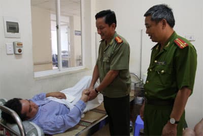 Dũng cảm cứu dân trong hoả hoạn