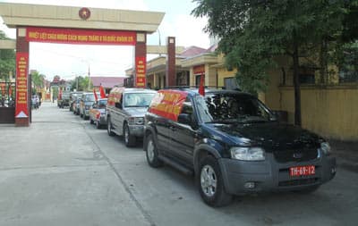 Đoàn viên, thanh niên Tổng cục Hậu cần ứng xử có văn hoá trong giao thông