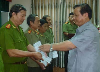 Khen thưởng, biểu dương các đơn vị tham gia chuyên án C611