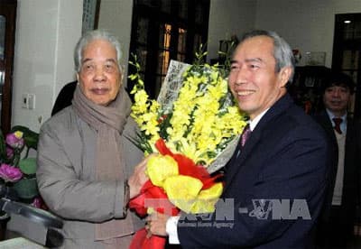 Lãnh đạo Đảng, Nhà nước chúc mừng đồng chí Đỗ Mười nhân ngày sinh lần thứ 95