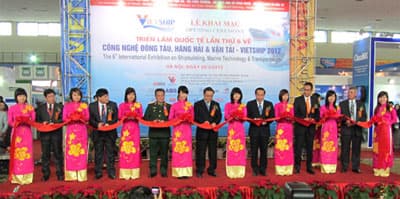 Khai mạc Triển lãm Quốc tế VietShip 2012