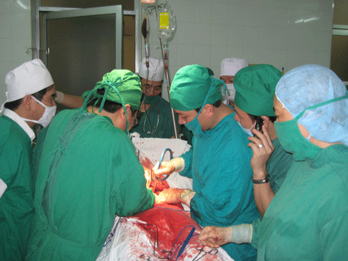 Cấp cứu thành công một ca chấn thương nặng, hiểm nghèo.