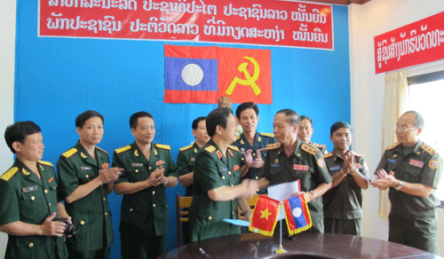 Đẩy mạnh hợp tác giữa Báo chí Quân đội nhân dân Việt Nam và Báo chí Quân đội nhân dân Lào