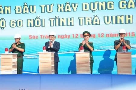 Khởi động dự án đầu tư xây dựng cầu Đại Ngãi