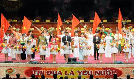 Tỏa sáng tinh thần yêu nước