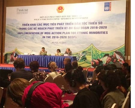 Triển khai các mục tiêu phát triển dân tộc thiểu số