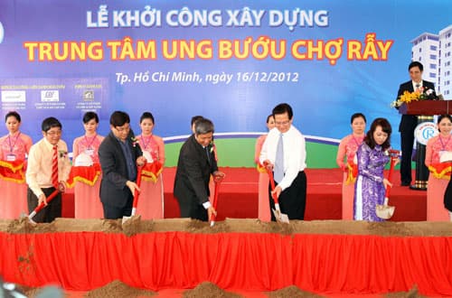 Khởi công xây dựng Trung tâm Ung bướu Chợ Rẫy