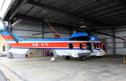 Ký kết hợp tác với hãng trực thăng Malaysia