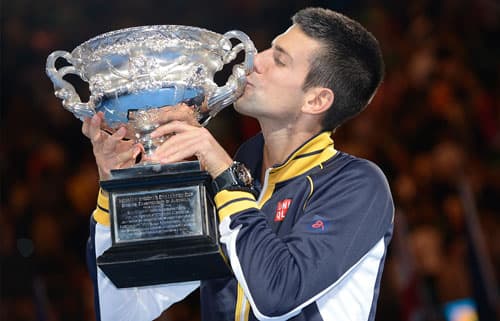 Djokovic lập hat-trick tại Australia Mở rộng