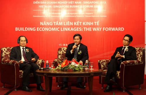 Diễn đàn Doanh nghiệp Việt Nam - Singapore 2013