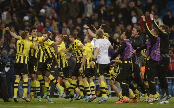 Dortmund chính thức giành vé tới Wembley