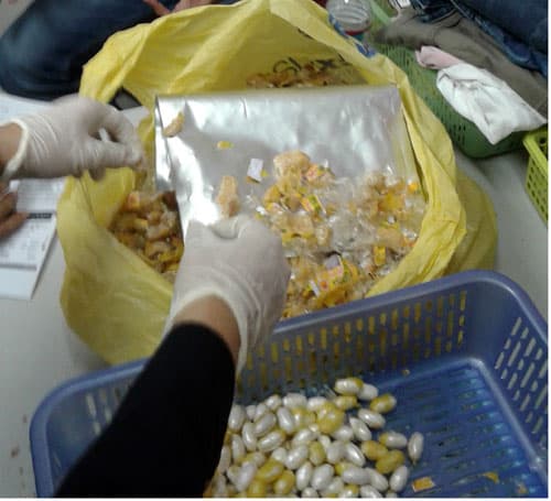Bắt giữ gần 3kg heroin được cất giấu tinh vi