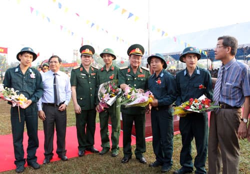 Chất lượng thanh niên trúng tuyển NVQS tăng lên rõ rệt