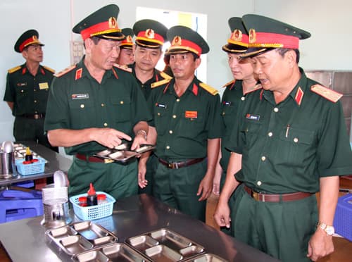 Nâng cao chất lượng công tác bảo đảm hậu cần