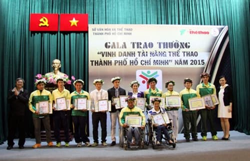 Vinh danh tài năng thể thao TP Hồ Chí Minh