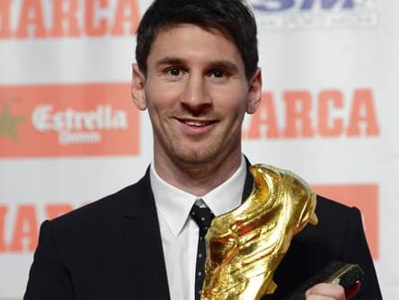 Messi lần thứ hai đoạt Chiếc giầy vàng