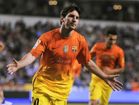 Messi là cầu thủ xuất sắc nhất La Liga 2011-2012