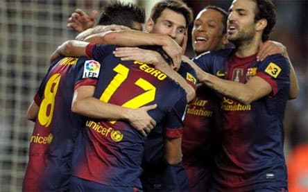 Barca vẫn độc chiếm ngôi đầu La Liga