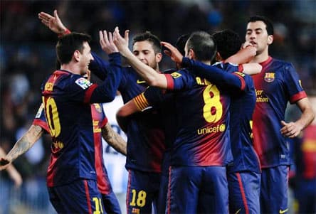 Barca tiếp tục khẳng định ngôi vương