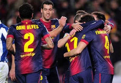 Barca tiếp tục thăng hoa, Real nhọc nhằn kiếm 3 điểm