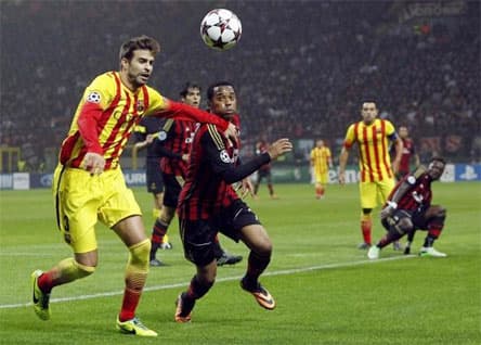 AC Milan và Barca bất phân thắng bại ở San Siro