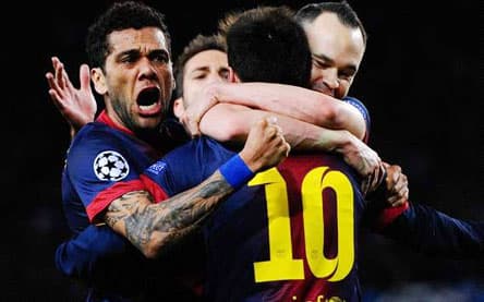 Barca 4-0 AC Milan: Tái hiện lịch sử, binh đoàn Catalan vào tứ kết