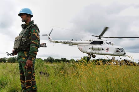 Nga mở điều tra vụ trực thăng LHQ rơi ở Nam Sudan