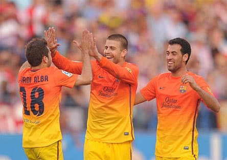 Atl. Madrid 1-2 Barca: Niềm vui nối tiếp niềm vui