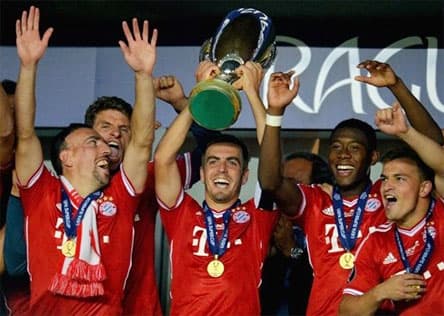 “Hùm xám” Bayern lần đầu tiên đoạt Siêu Cúp châu Âu