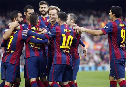 Vòng 16 La Liga: Barca đại thắng đón Giáng sinh