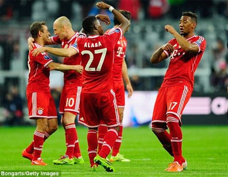 Bayern, Atletico vào Bán kết Champions League