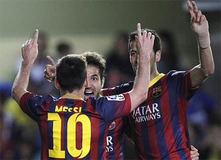 Vòng 35 La Liga: Barca ngược dòng may mắn trước Villarreal