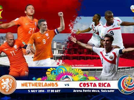 Nhìn lại 4 cặp đấu Tứ kết World Cup 2014: Chẳng ai sợ ai