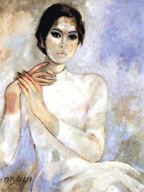 Áo dài trong hội họa Việt