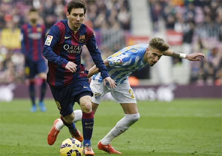 Vòng 24 La Liga: Barca thảm bại trước Malaga