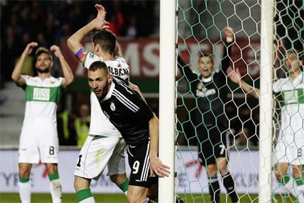 Vòng 24 La Liga: Thắng Elche, Real củng cố ngôi đầu