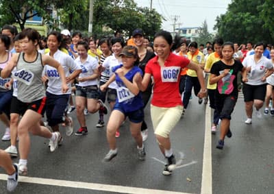 Giải việt dã Thanh niên công nhân năm 2012