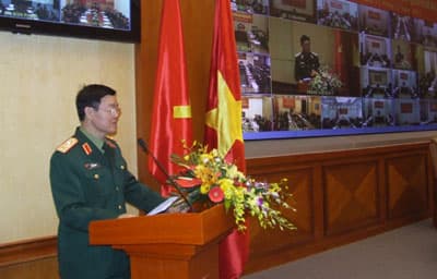 Hội nghị trực tuyến tổng kết công tác hậu cần toàn quân năm 2012