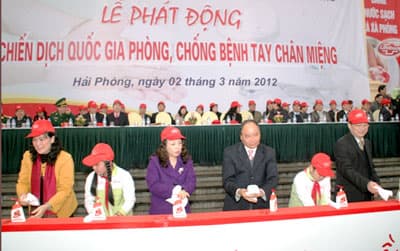 Phát động chiến dịch phòng, chống bệnh tay chân miệng trên toàn quốc