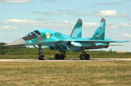 Bộ Quốc phòng Nga ký hợp đồng mua 92 máy bay ném bom Su-34